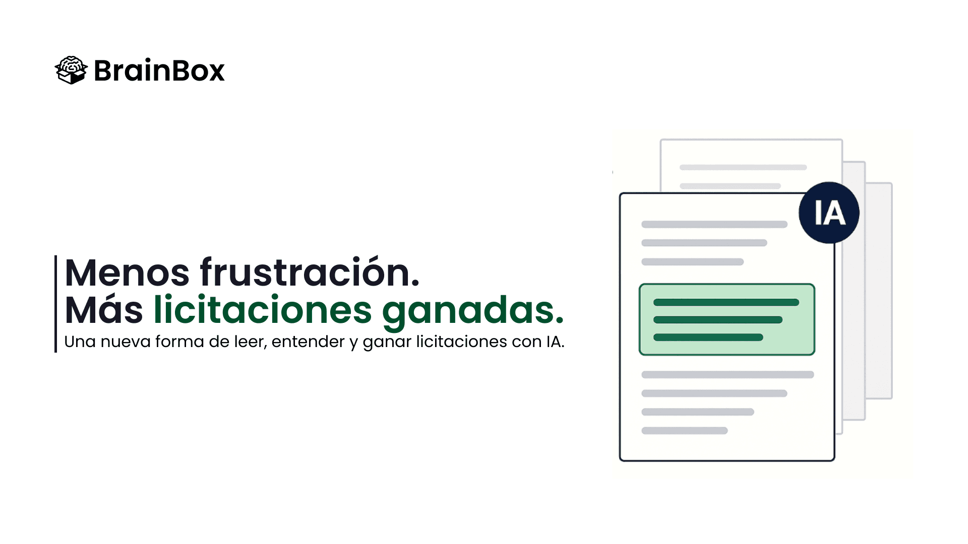 Licitar no debería sentirse como sobrevivir a una guerra.