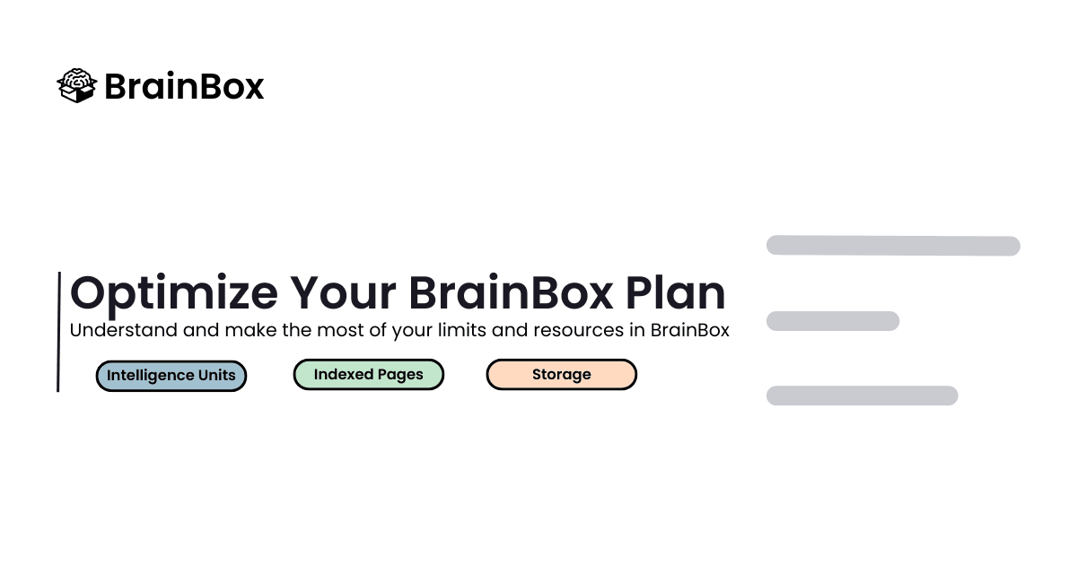 BrainBox Pricing Model: Complete Transparency for Professionals